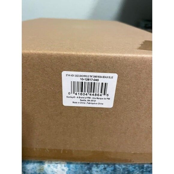 Stanley x Love Shack Fancy Tumbler 20 OZ Holiday Rosa Beaux Blue NEW SEALED - Picture 4 of 4